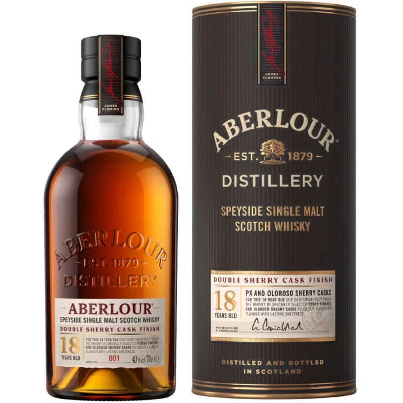 Whisky Aberlour, Vechime 18 Ani, Alcool 43%, 0.7 l