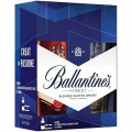 Whisky Ballantines, Alcool 40%, cu 2 Pahare, 0.7 l
