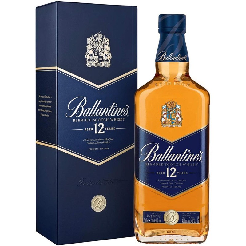 Whisky Ballantines, Vechime 12 Ani, Alcool 40%, 0.7 l
