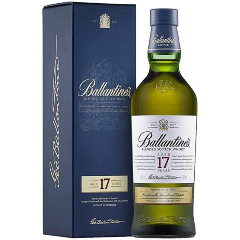 Whisky Ballantines, Vechime 17 Ani, Alcool 40%, 0.7 l