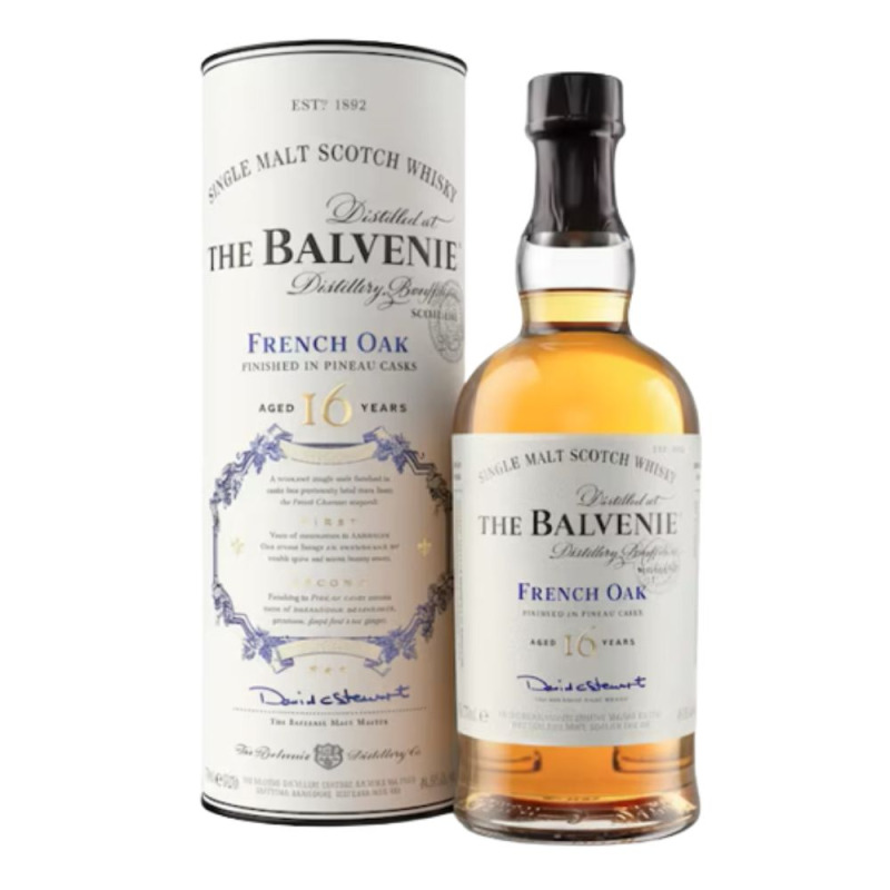 Whisky Balvenie Pineau Cask, Vechime 16 Ani, 46.7% Alcool, 0.7 l