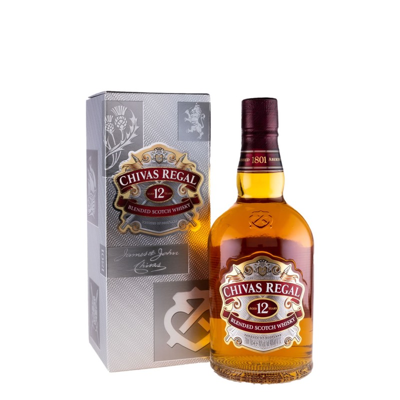 Whisky Chivas Regal, 12 Ani, 40%, Cutie Carton, 1 l