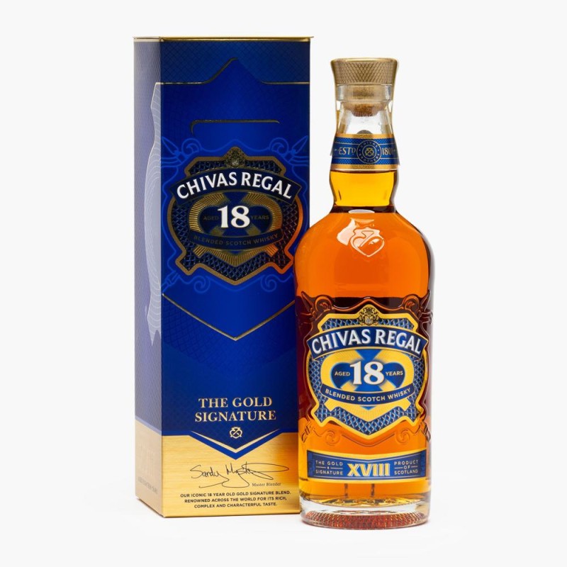 Whisky Chivas Regal, Vechime 18 Ani, Alcool 40%, 0.7 l