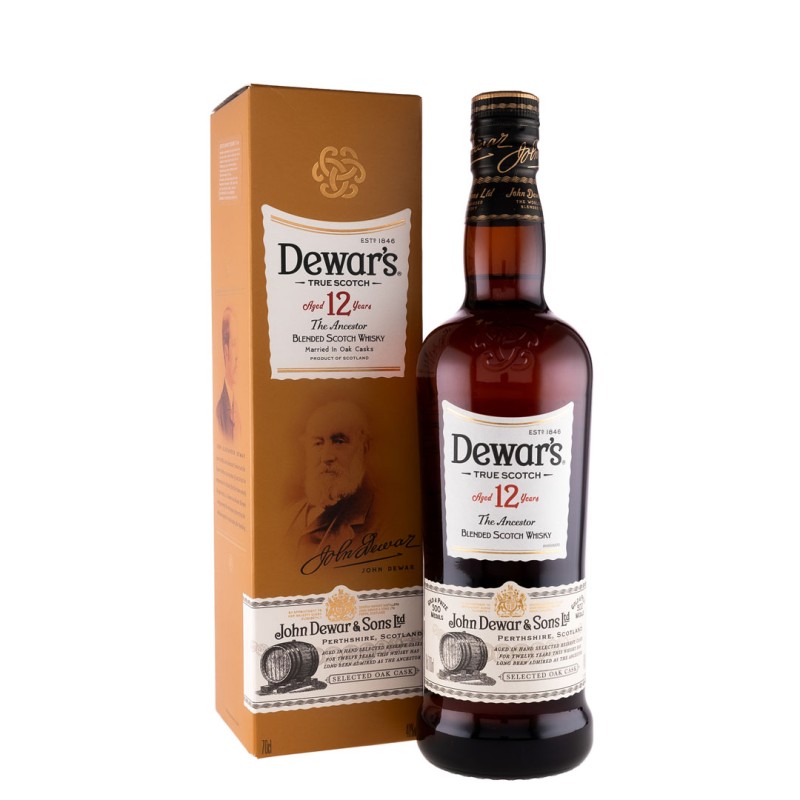 Whisky Dewar's Special Reserve 12 Ani, 0.7 l, 40%, Cutie Cadou