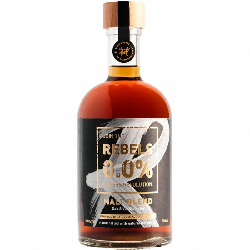 Whisky fara Alcool, Rebels Malt Blend, 0.5 l