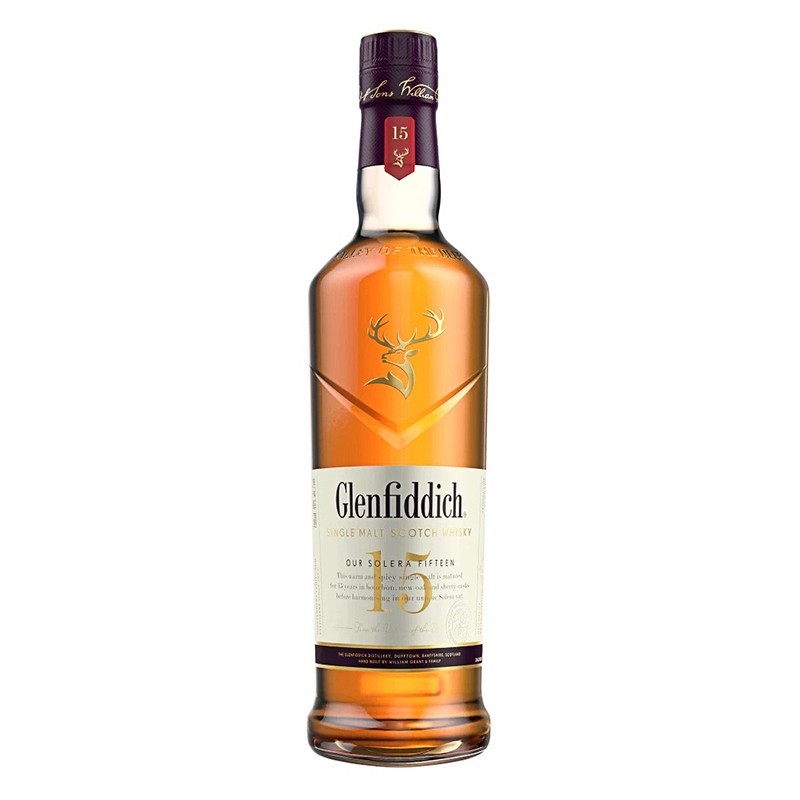 Whisky Glenfiddich Single Malt 15 Ani 40% Alcool 0.7 l
