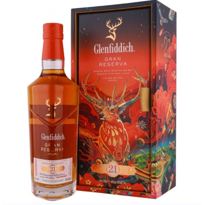 Whisky Glenfiddich Single Malt 21 Ani Gran Reserva, 40% Alcool, 0.7 l