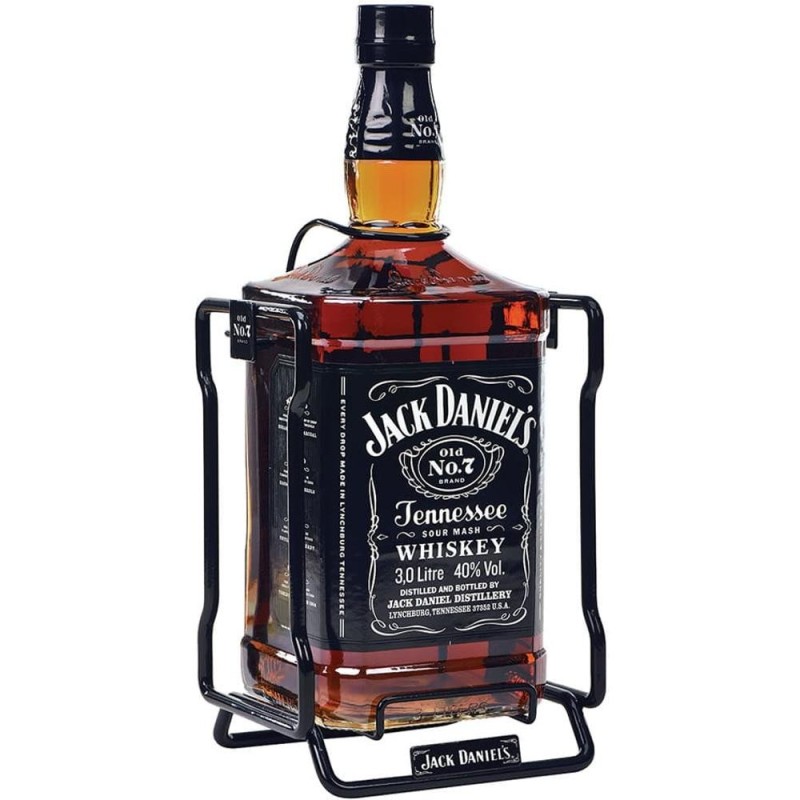Whisky Jack Daniel's American Whiskey + Cradle, 40% Alcool, 3 l