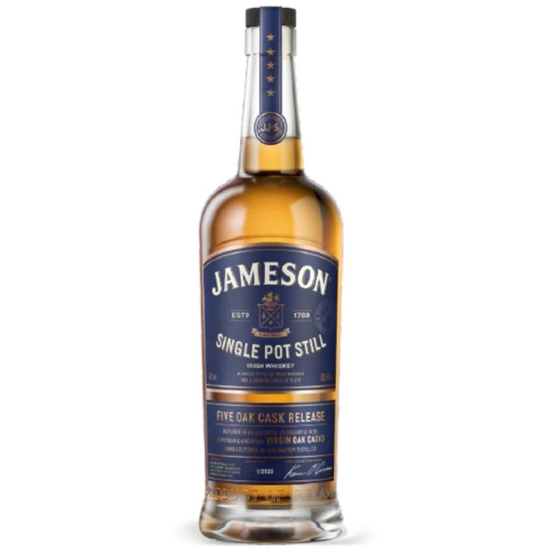 Whisky Jameson Single Pot Still, Alcool 46%, 0.7 l