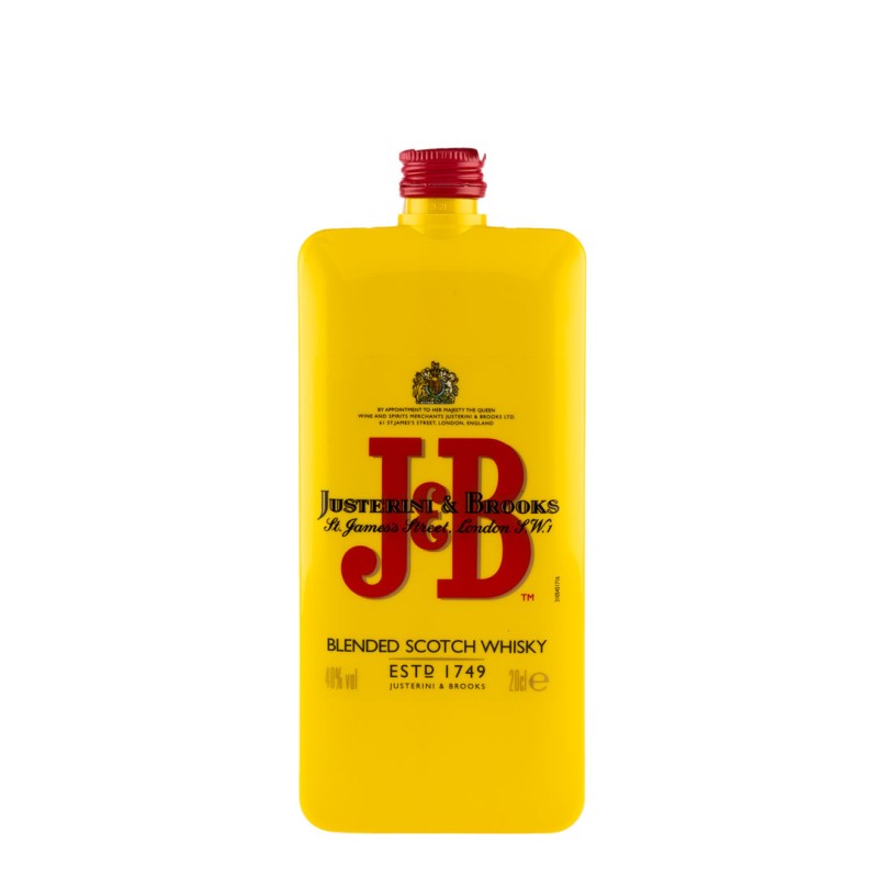 Whisky J&B Rare Pocket 40%, 0.2 l