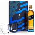 Whisky Johnnie Walker Blue, Alcool 40%, cu 2 Pahare, 0.7 l