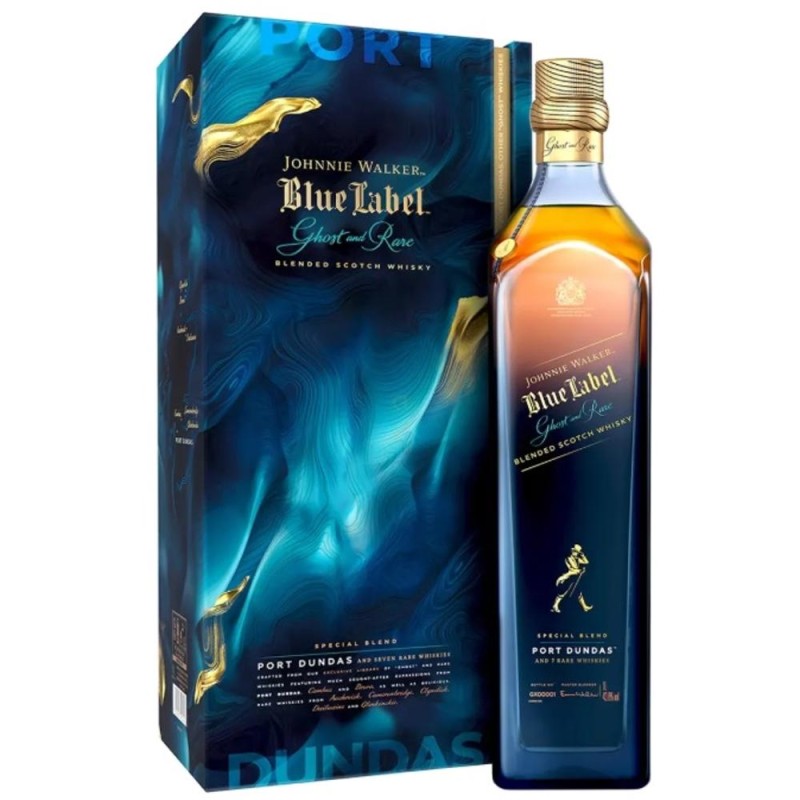 Whisky Johnnie Walker Blue Ghost si Rare Portdundas, Alcool 43.8%, 0.7 l