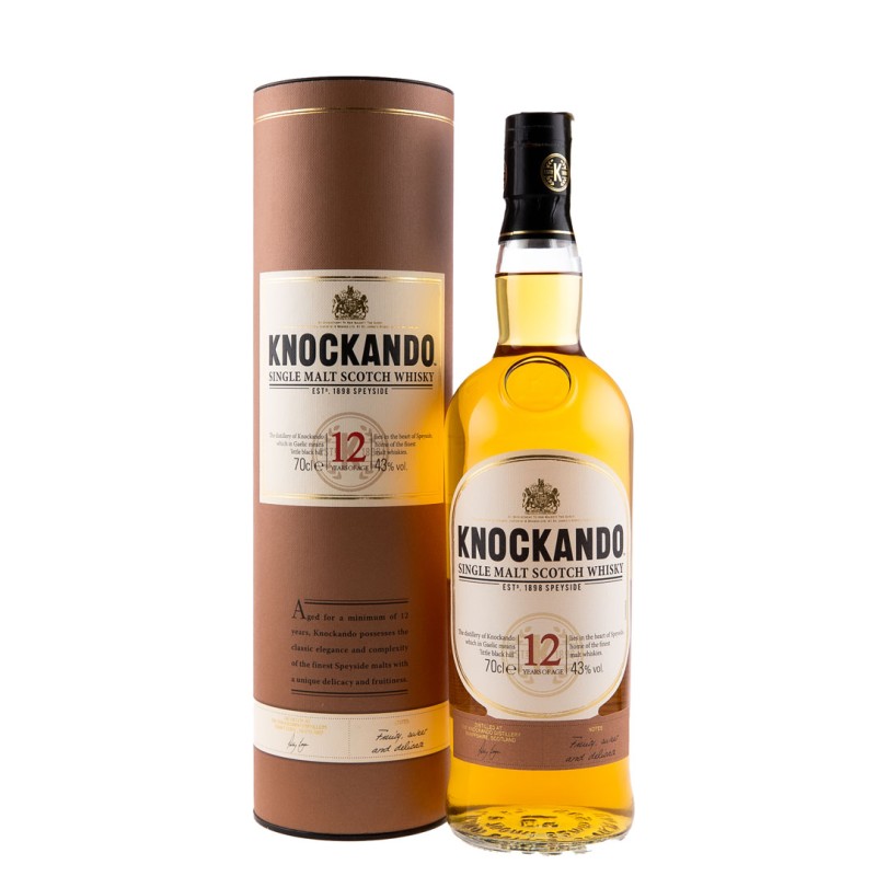 Whisky Knockando 12 Ani, Single Malt, 43%, 0.7 l