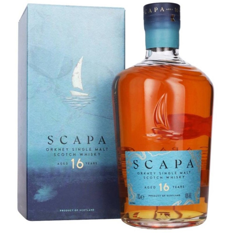 Whisky Scapa Orkney, Vechime 16 Ani, Alcool 48%, 0.7 l