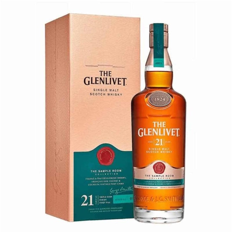 Whisky The Glenlivet, Vechime 21 Ani SRC, Alcool 43%, 0.7 l