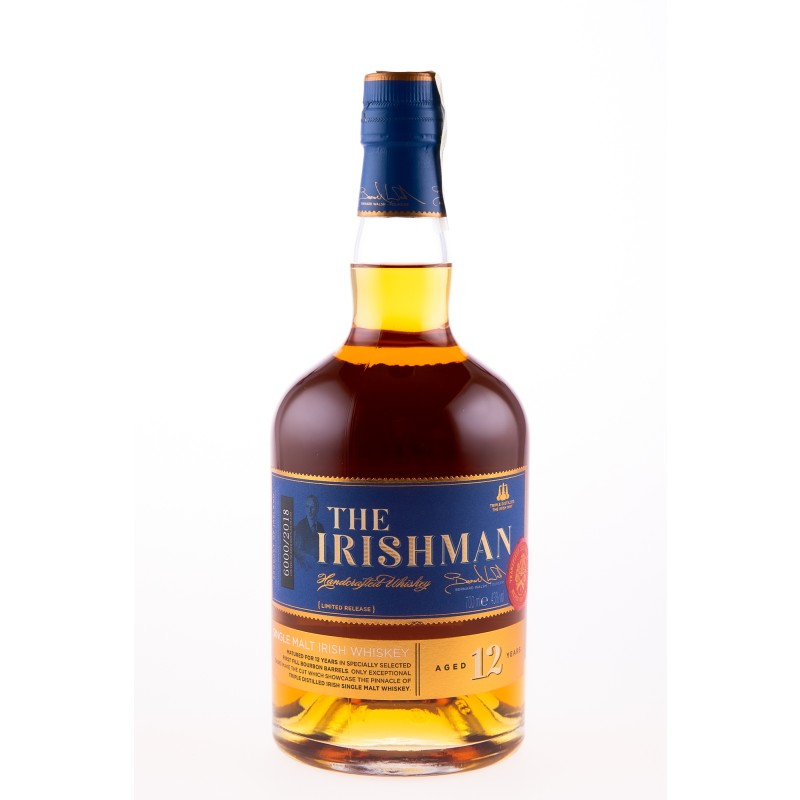 Whisky The Irishman 12 Ani, Single Malt, 43%, 0.7 l