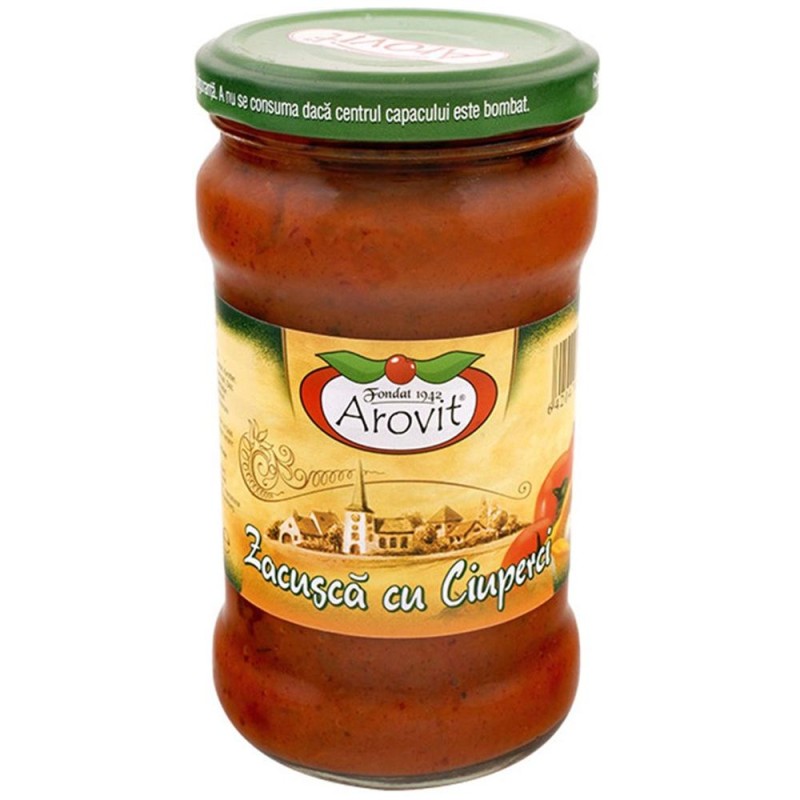 Zacusca cu Ciuperci Arovit, 300 g