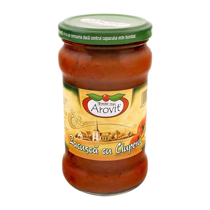 Zacusca cu Ciuperci Arovit, Borcan 300 g