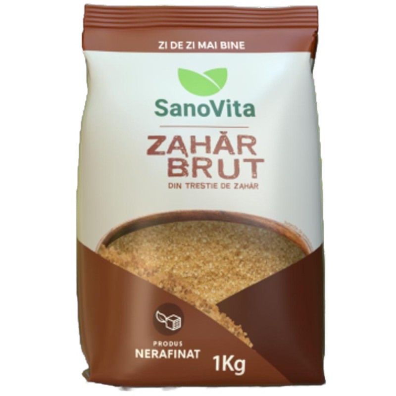 Zahar Brut, din Trestie de Zahar, Sanovita, 1 Kg