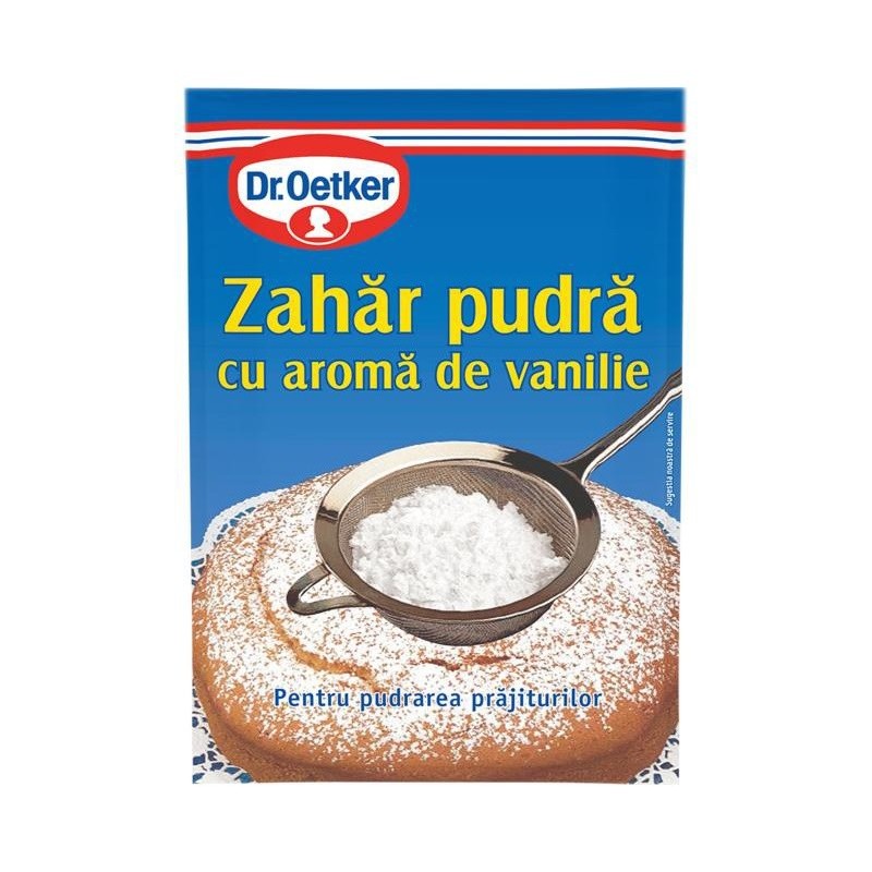 Zahar Pudra Aromatizat Dr. Oetker, 80 g