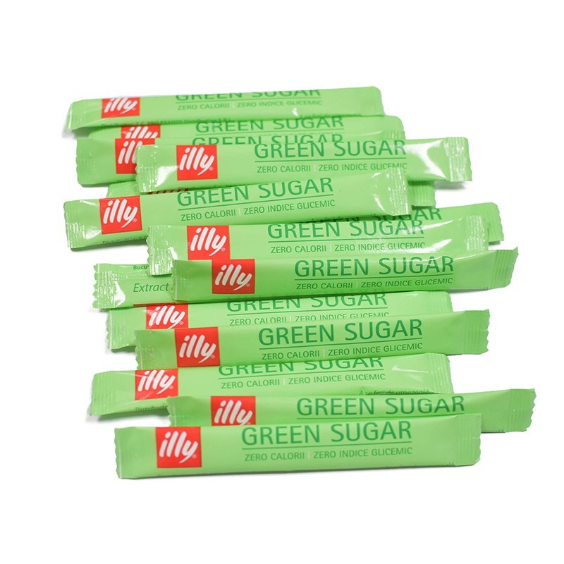 Zahar Verde din Stevie Illy, 100 Plicuri, 3 g