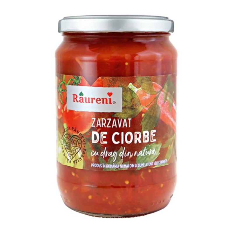 Zarzavat pentru Ciorbe, Raureni, 720 ml