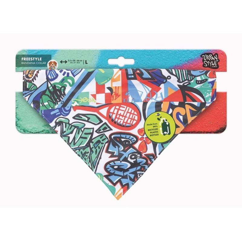 Zgarda Bandana Urban Style Freestyle, Marime L, M-Pets
