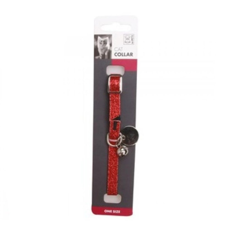 Zgarda pentru Pisici Glitter, M-Pets