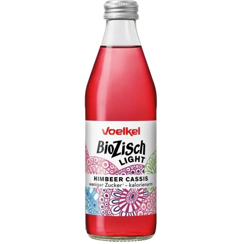 Zisch Light cu Zmeura si Coacaze Negre, Voelkel, Bio, 330 ml